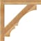 Ekena Millwork Balboa Block Rough Sawn Bracket, Western Red Cedar, 4"W x 38"D x 38"H BKT04X38X38BOA05RWR - alternate 4
